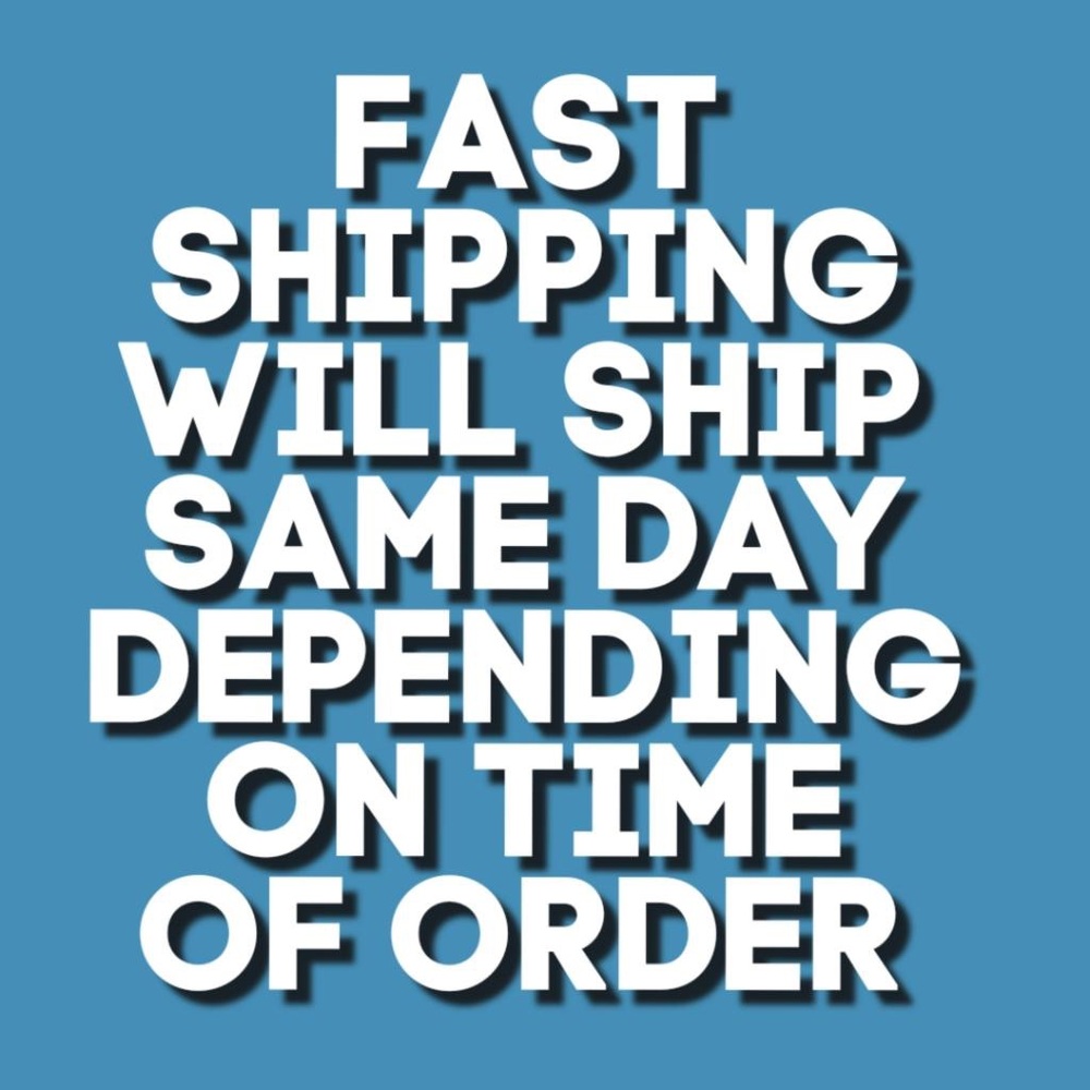 Same or Next Day Shipping